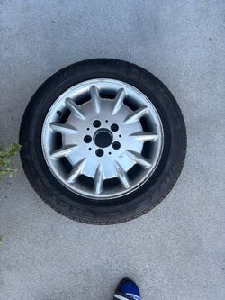 Tire and rim 215/55/15