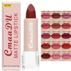 15 Bold and Vibrant Matte Lipsticks - Waterproof, Long-Lasting, and Sexy!