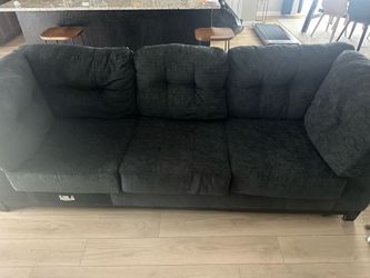 Super Comfortable Charcoal Gray Sofa / Couch