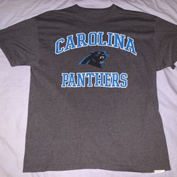 Carolina Panthers NFL Gray Shirt; Men’s XL