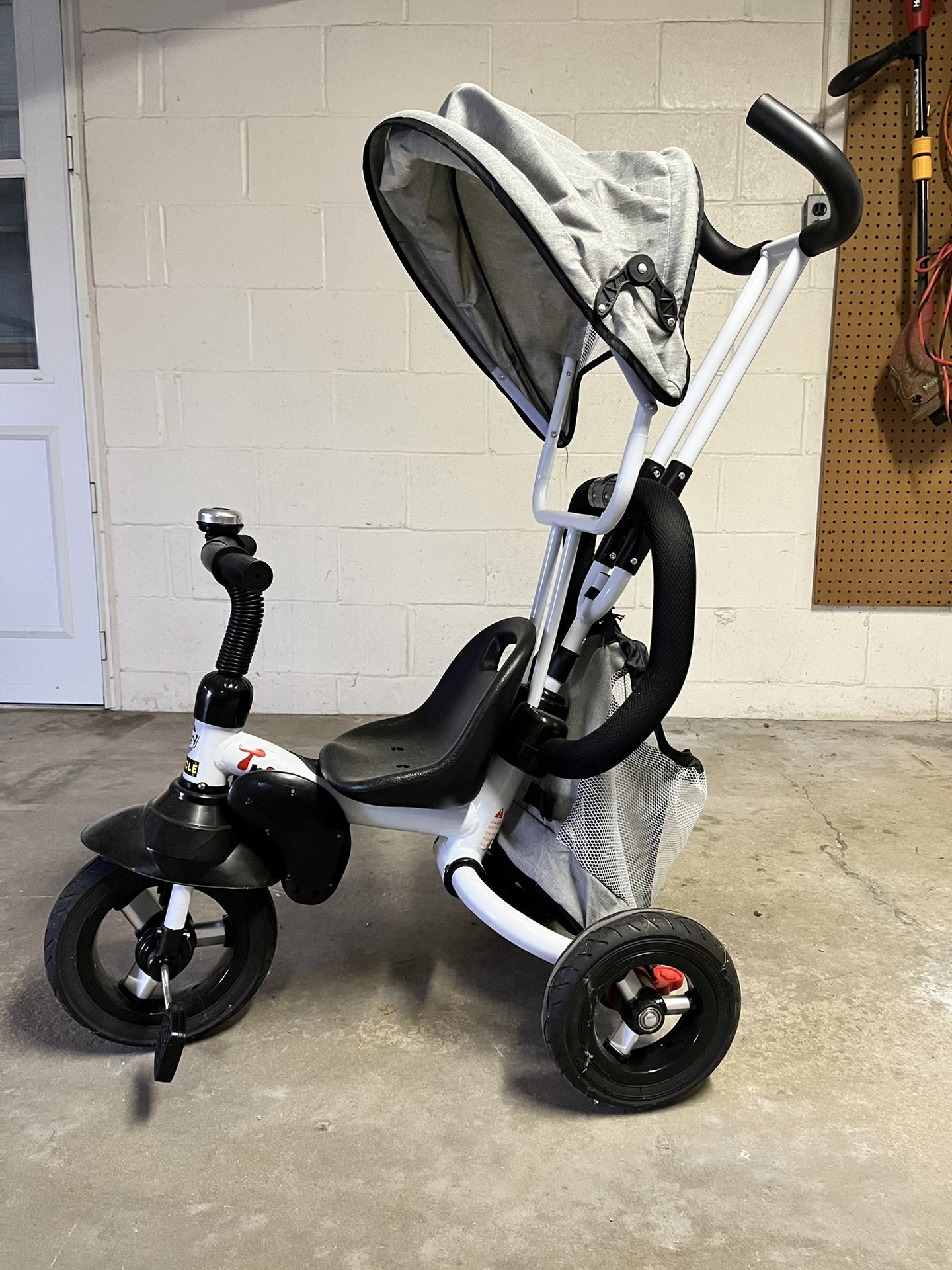 Toddler Tricycle / Stroller With Canopy Included