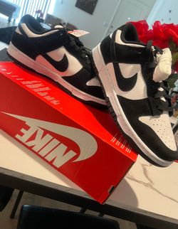 Nike Dunk Low Retro Suede Pandas Size 10M/11.5W