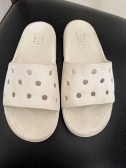 White Sandal Crocs