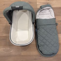 Uppababy Bassinet & CozyGanoosh in Green