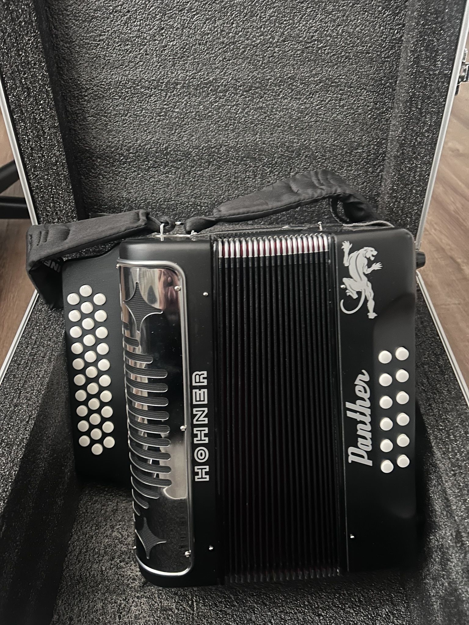 Hohner Panter FBE with case