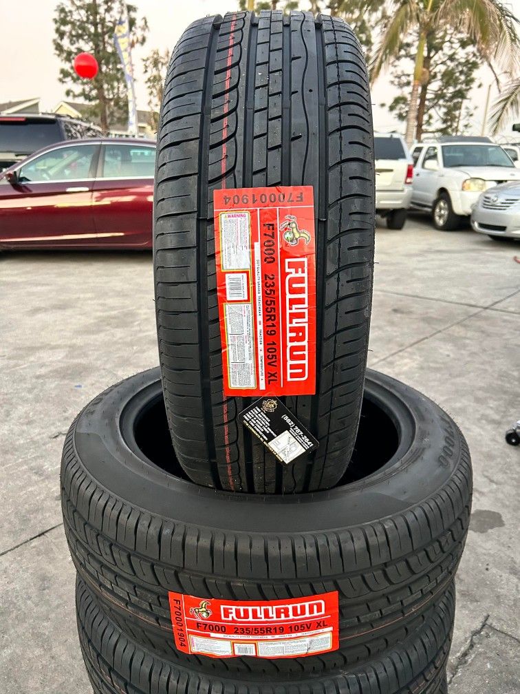 235/55r19 Fullrun F7000 New Tires Installed And Balanced Llantas Nuevas Instaladas Y