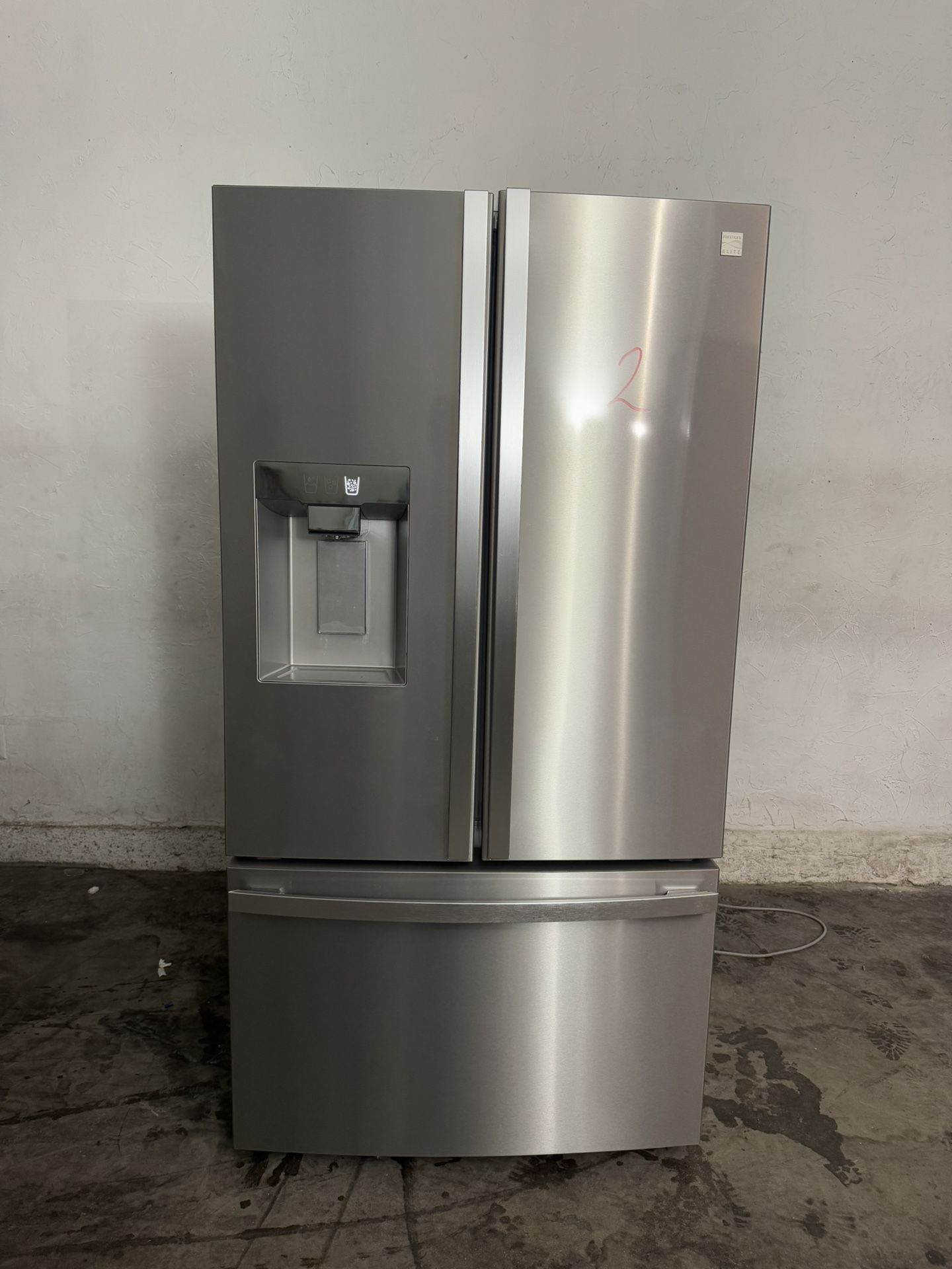 Kenmore French Doors Stainless Steel Fridge