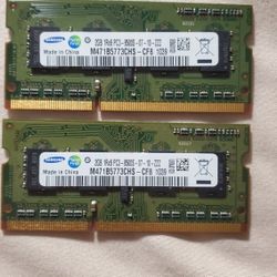 2x 2GB RAM