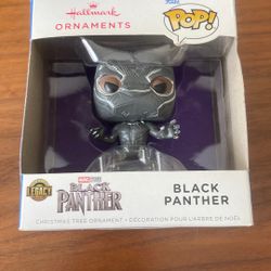 Black Panther Christmas Tree Ornament Funko Pop