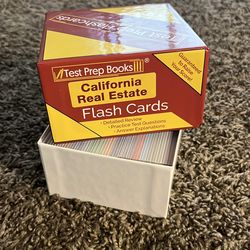 California Real Estate Test Flashcards