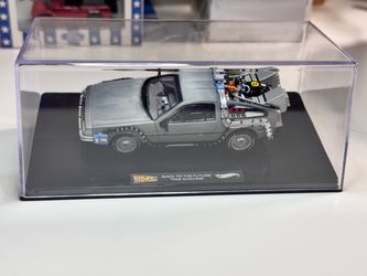 Hot Wheels Back to the Future Time Machine Die-Cast