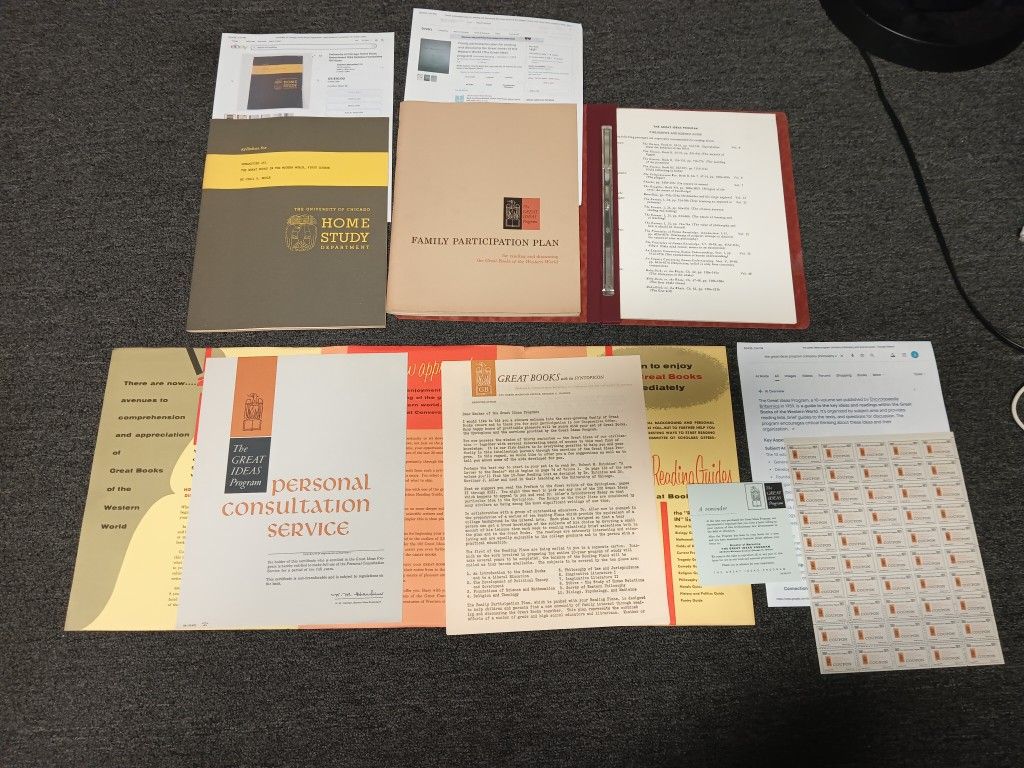 The Great American Program Lot Of Miscellaneous Stuff