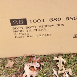 36" Window Box