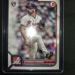 Spencer Strider Rookie Card. The Phenom 