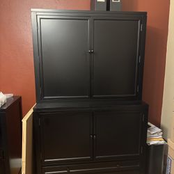 Martha Stewart Black Craft Room Furniture
