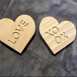 Wooden Hearts
