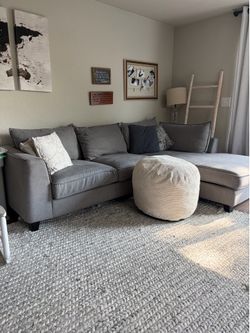 large pouf ottoman