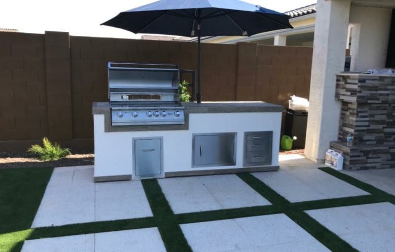 Outdoor Kitchens and BBQ Islands $50 Down -