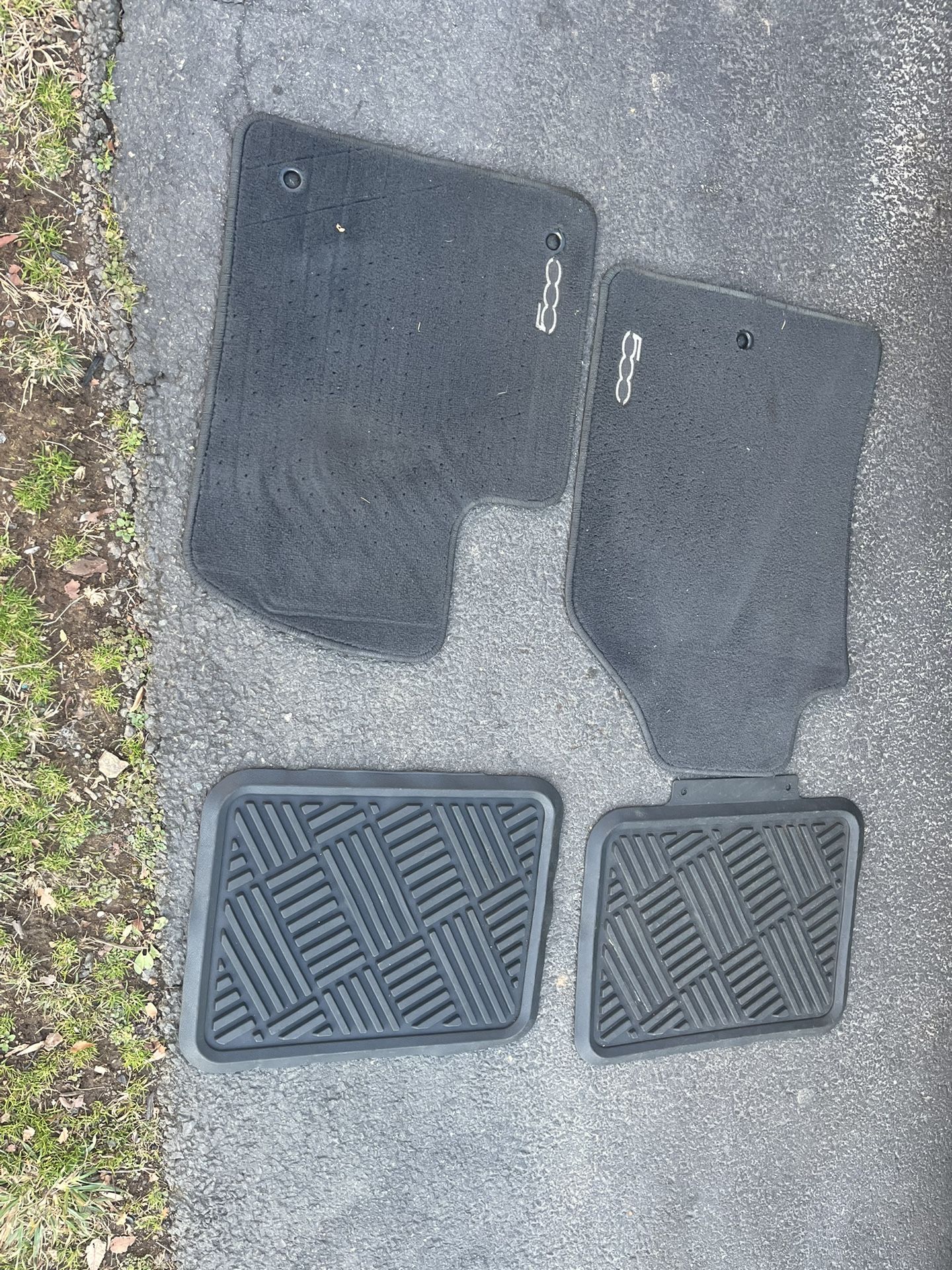 FIAT 500 Custom Floor Mats 