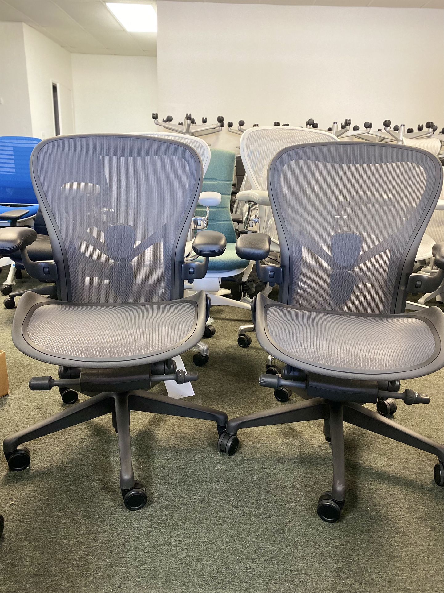 Herman Miller Remastered Aeron Large Selections Authentic Warranty Included Many Options To