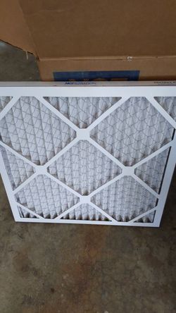 Air filter 16x16x1 merv 8 pleated air 12 pack