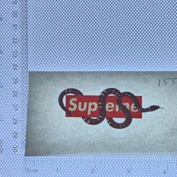 Iron On Heat Transfer  Good For T-shirts Sweaters Jackets T Shirt Design Size Is About 2x3  Supreme  #155