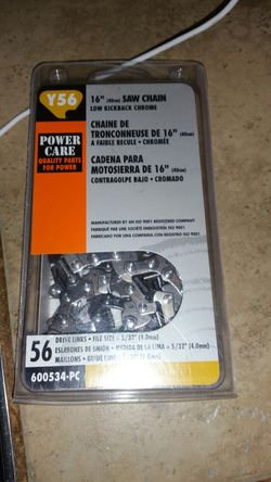 Brand new 16 chain saw