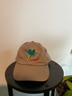 Ecuador Embroidered Hummingbird Baseball Cap