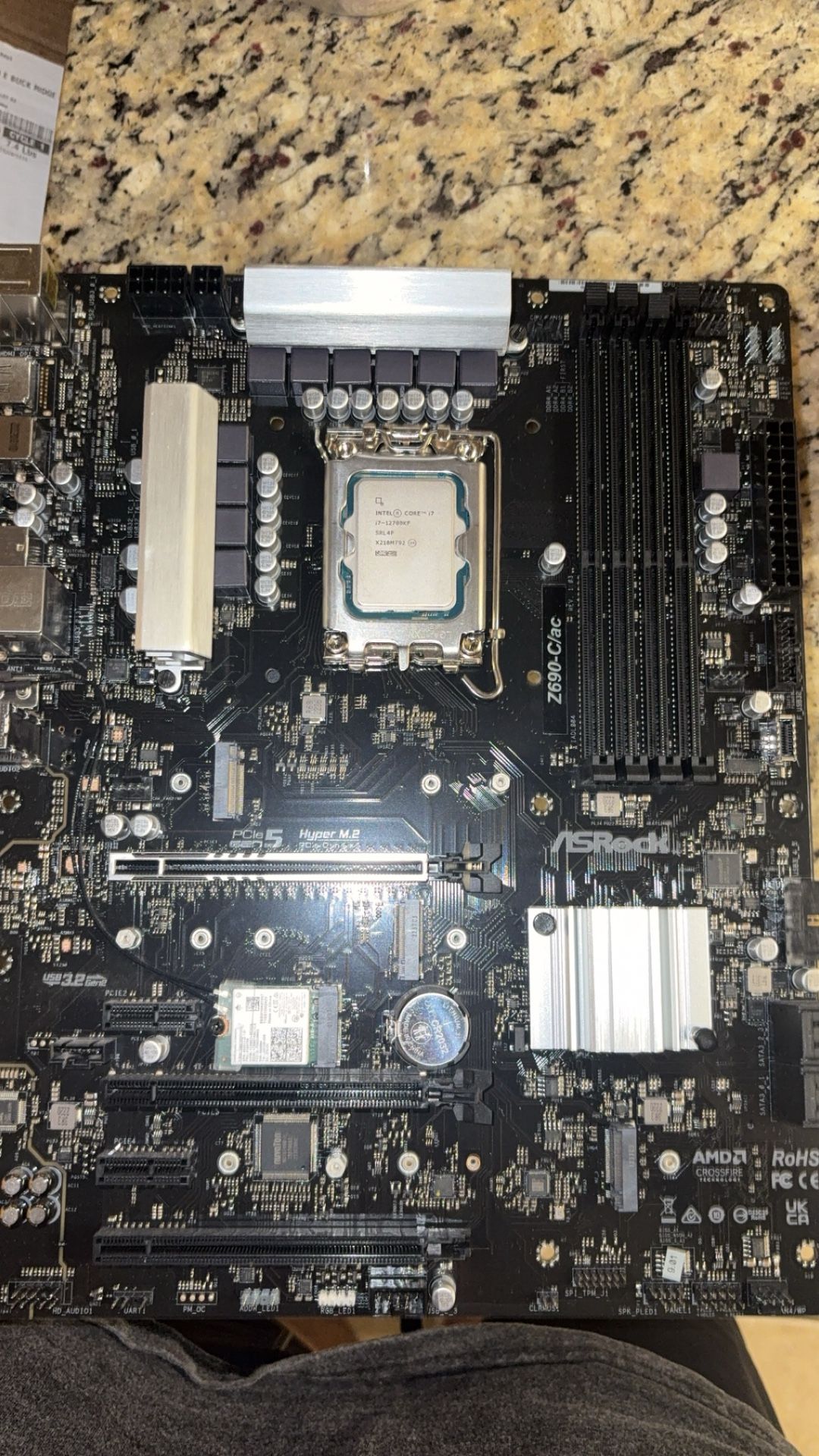 CPU and Motherboard