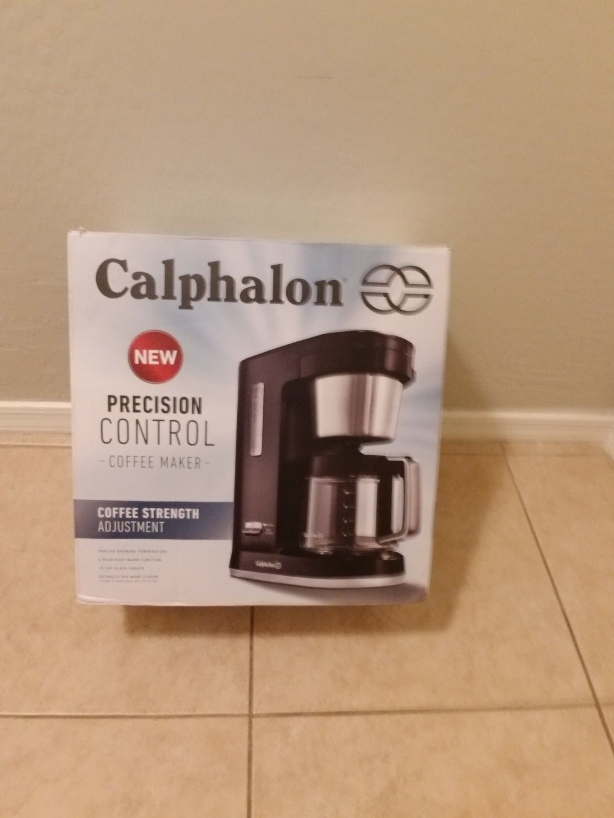 Calphalon precision control coffee maker