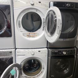SET WHIRPOOL WASHER AND DRYER WITH WARRANTY ELECTRIC 