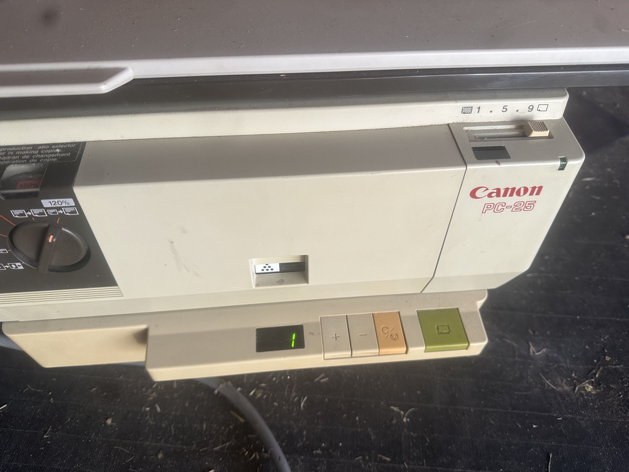Vintage Canon Pc-25 Copier