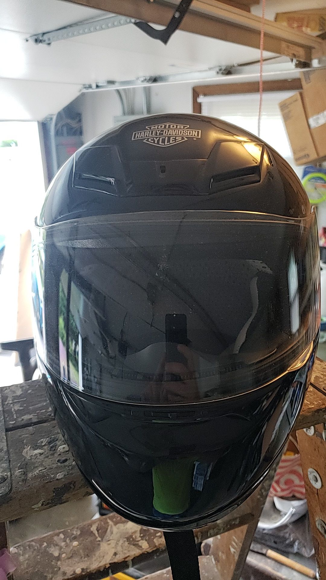 Large Harley Davidson's Full Face Helmet