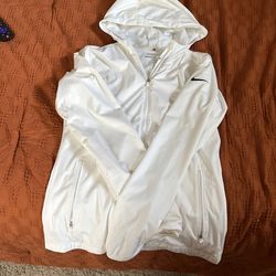 Nike White Jacket XS