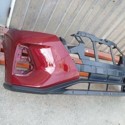 2021-2024 Nissan Kicks Front Bumper Used Scarlet Ember Color Oem