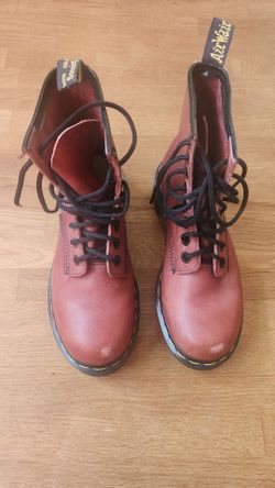 Dr Martin's boots made in England
