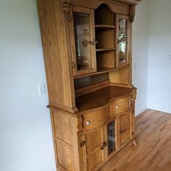 Wood Hutch 