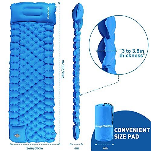 Sleeping Pad for Camping,Ultralight Inflatable Mattress Backpacking Mat Gift