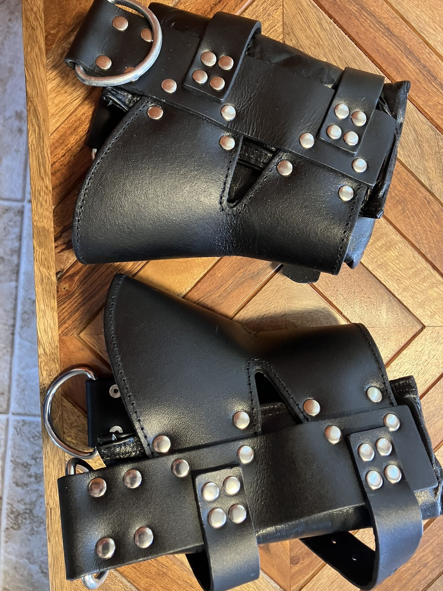 Ankle Restraints.