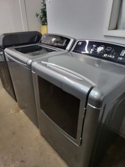 KENMORE ELITE SET STEAM WASHER AND ELECTRIC DRYER 