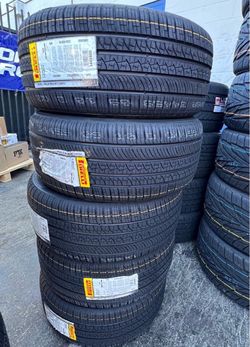 18” Pirelli PZERO A/S Tires Brand New Straight from Manufacturer. Size 235/45R18