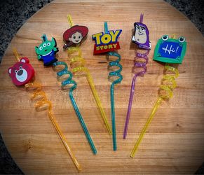 New Toy Story Curly Straws Set of 2 for $5 or 1 for $3