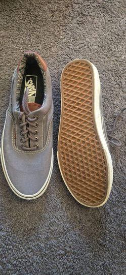 Gray vans size men 10