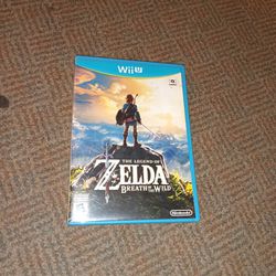 Nintendo WiiU The Legend Of Zelda Breath Of The Wild Video Game 
