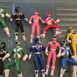 Vintage Power Ranger Toy Lot 