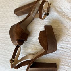 Heels, Steve Madden, McKinley Platform Block Heel 