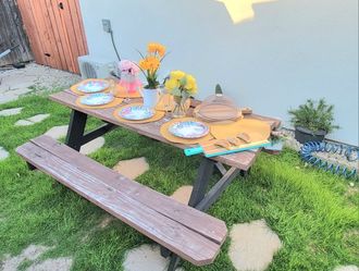Wooden Picnic Table