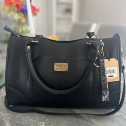 FRYE & CO black leather satchel 