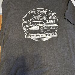 Corvette 1963 Sting Ray T-Shirt 3XL. GM