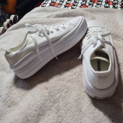 CONVERSE white platform 